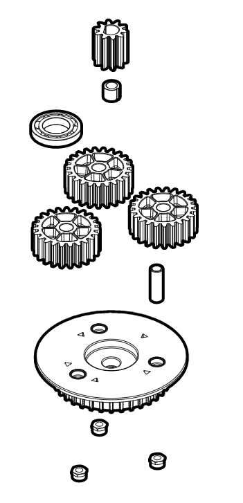 kit de ruedas dentadas