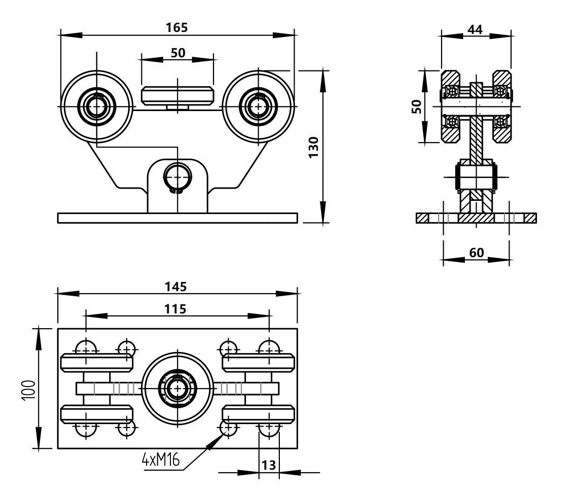 Plano del carro V-02-13