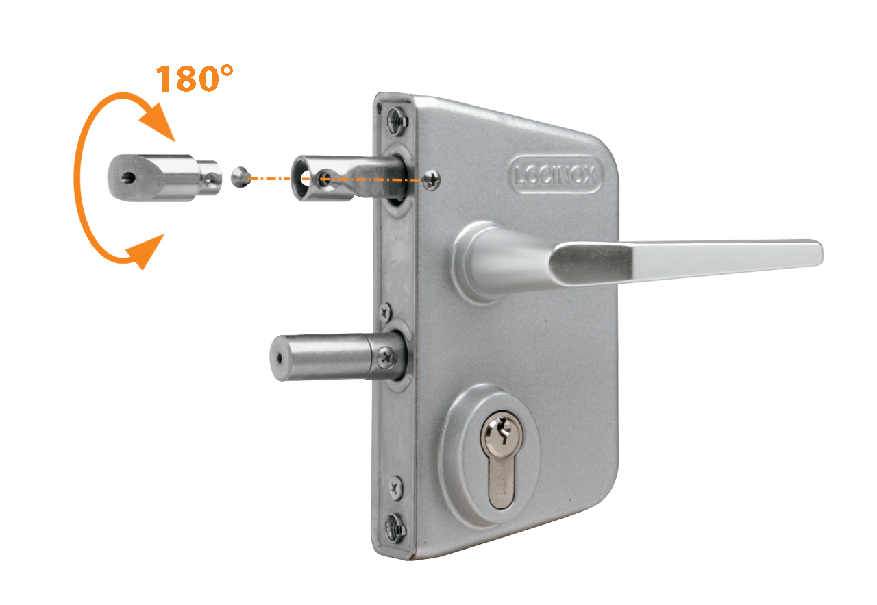 Cambio de lado izquierdo/derecho LOCINOX LAKQ 4040 Cambio del sentido de apertura