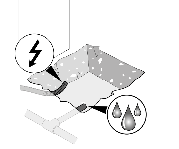L-FAB – drenaje independiente del agua y conducción del cable desde la caja de cimentación