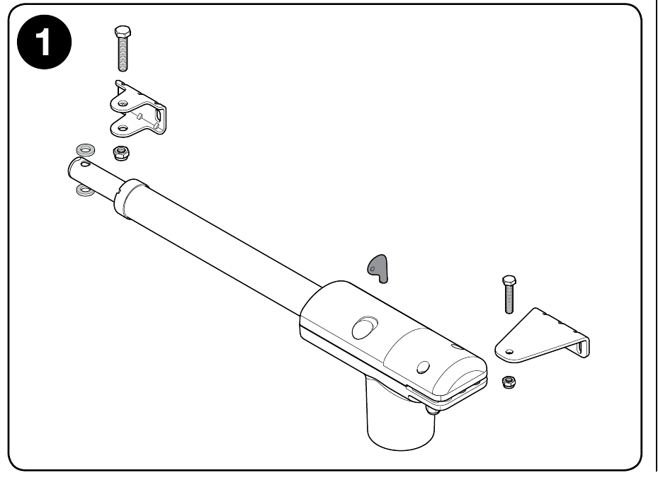 NICE TOO: motor, soportes delantero y trasero NICE TOO: motor, soportes delantero y trasero