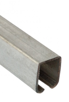 Perfil C para puerta corredera Perfil C para puerta corredera