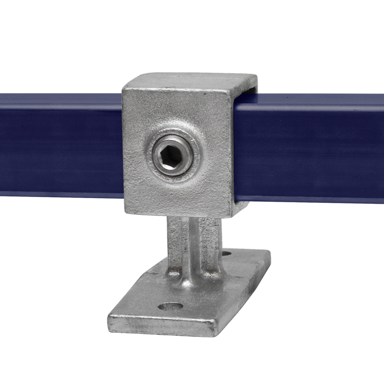 Soporte para perfil tubular cuadrado de 40x40mm para pared