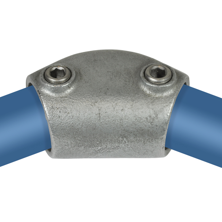 Conector para tubos en forma de L