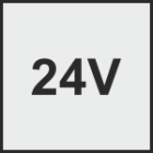 Accionamientos de 24 V para puertas de dos hojas