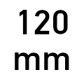 Ruedas de Ø 120 mm