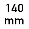 Ruedas de Ø 140 mm