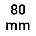 Ruedas de Ø 80 mm