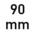 Ruedas de Ø 90 mm