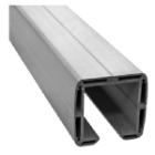 Perfil C de aluminio - Al