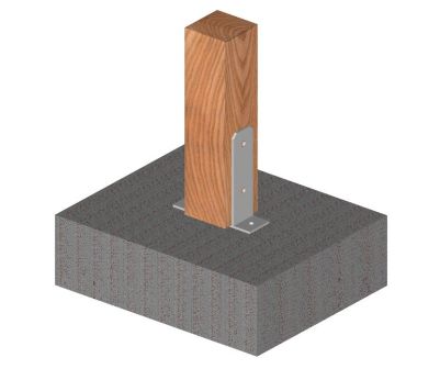 Ejemplo de uso de un elemento de anclaje estático en forma de TT
