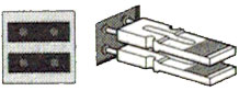 Puente de fotocélulas EPSB con identificación FA1 Puente de fotocélulas EPSB con identificación FA1