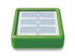NICE NiceWay Go WCF, funda portátil de goma verde para botón NICE NiceWay Go WCF, funda portátil de goma verde para botón