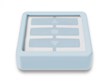 NICE NiceWay Go WCI, funda portátil de goma azul hielo para botón NICE NiceWay Go WCI, funda portátil de goma azul hielo para botón