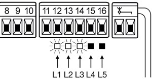 LED NC y NO