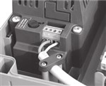 Cableado de la alimentación del accionamiento NICE Moonclever MC824H