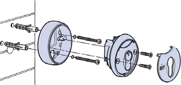 Montaje del interruptor de llave del motor NICE MoonKey MOSEE Montaje del interruptor de llave del motor NICE MoonKey MOSEU
