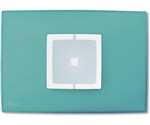 NICE NiceWay Opla Opla-R WRS carcasa rectangular para botón, color verde agua