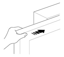 4. La puerta se puede mover manualmente 4. La puerta se puede mover manualmente