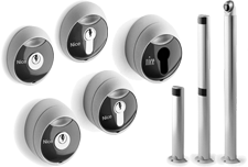 Selectores de llave para accionamientos de puertas