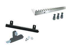 Cremalleras para accionamientos de puertas correderas