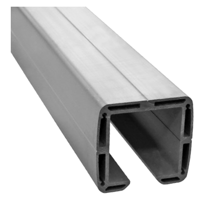 Perfil C de aluminio