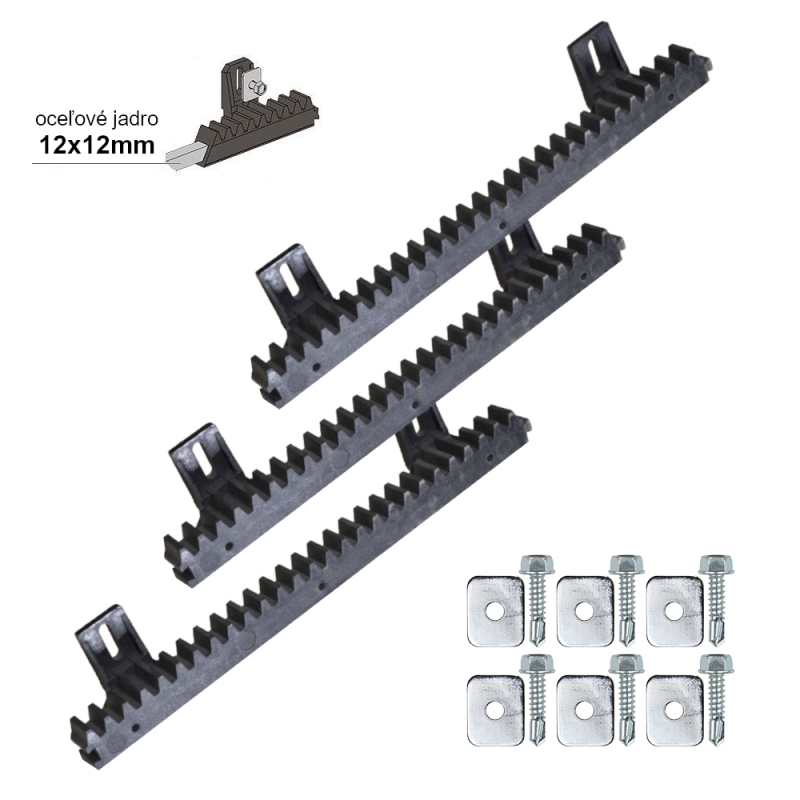 Cremallera de nailon para motor