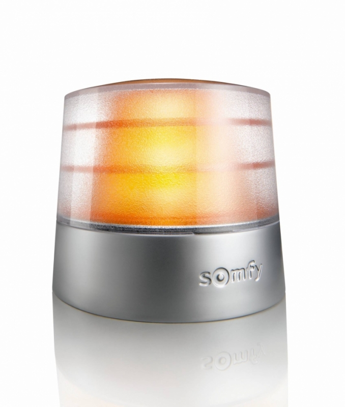 Luz intermitente SOMFY Master Pro 24V io con antena integrada