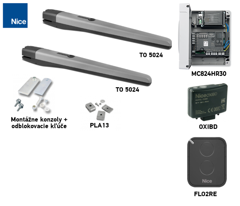 Kit de motor NICE Toona TO5024 Kit de motor NICE Toona TO5024