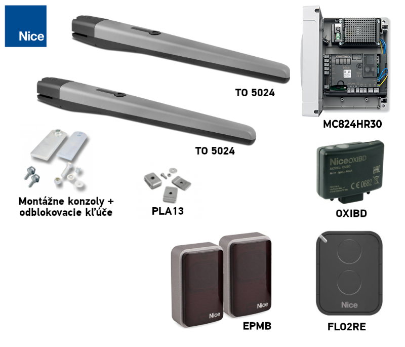 Kit de motor NICE Toona TO5024 Kit de motor NICE Toona TO5024