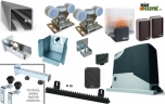 Kit para fabricar una puerta corredera autoportante