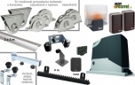 Kit para fabricar una puerta corredera sobre carril