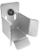 Tope inferior para perfil C 73x61x3,5