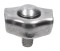 Empalme de acero inoxidable para cable de 4 mm